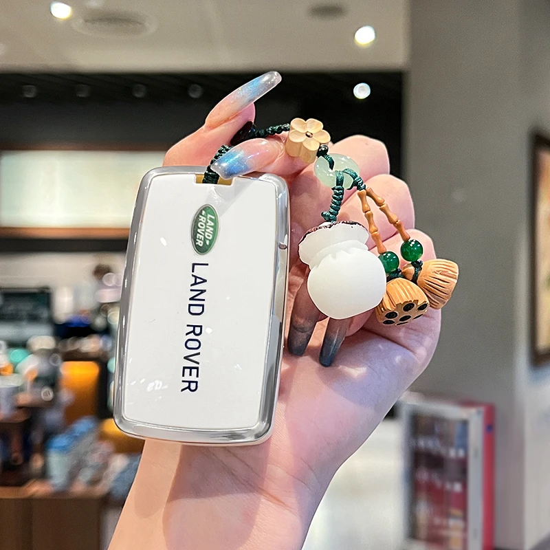 路虎钥匙套揽胜极光l卫士110发现运动版5揽运4星脉神行车壳扣高端