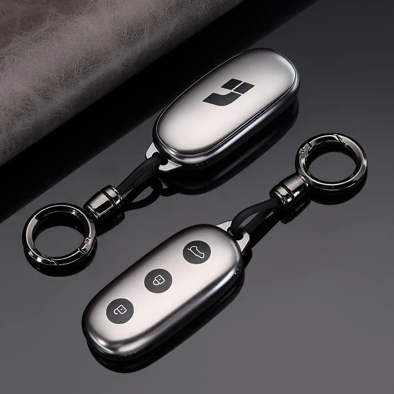 理想l9钥匙套高档l8汽车l7理想one高级专用车包扣壳用品改装男女