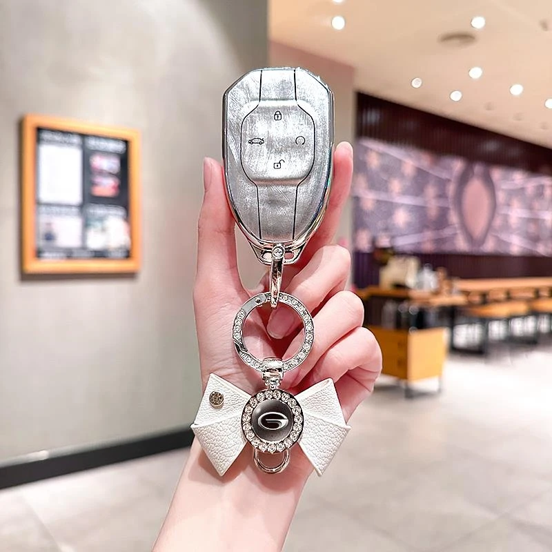 广汽传祺gs8钥匙套gs3影速es9传奇影豹r影酷e8宗师大师e9车壳扣女