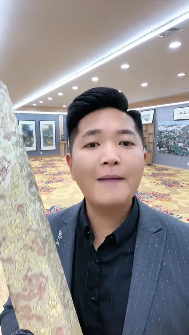 【闪购商品】书法抱石书画院刘雪红-四尺对开白宣-德善祥和