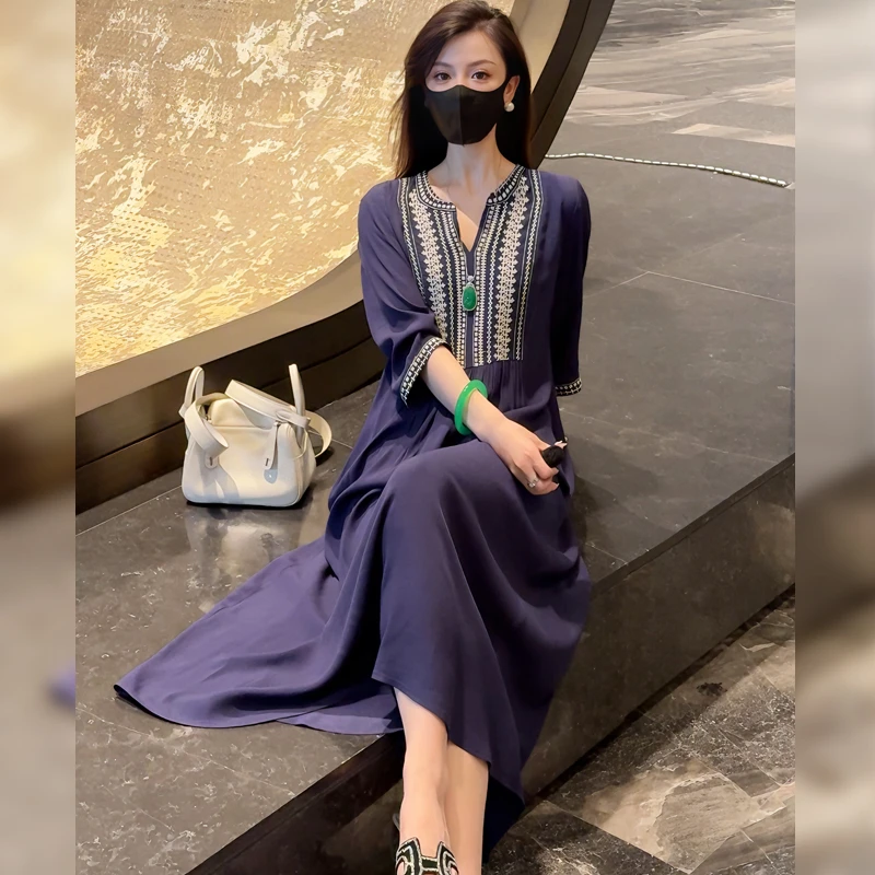 【Linda姐高端线】新款气质通勤高档显瘦女装连衣裙AF4LJS0108