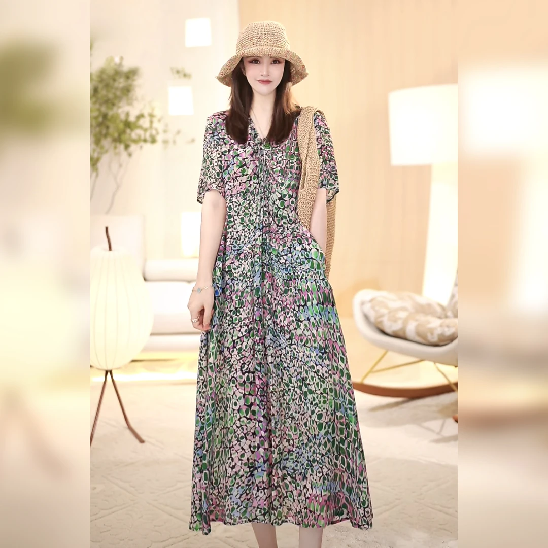 【Linda姐高端线】新款法式时尚轻奢高端女装连衣裙AS4LYH0872