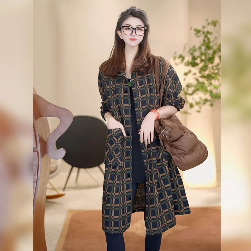 【Linda姐高端线】秋冬新款复古气质高档休闲上衣衬衫AW4SCS0020