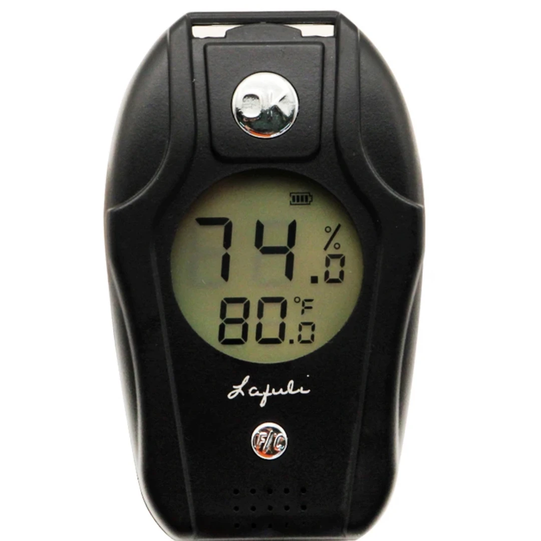 LAFULI包邮 插入式雪茄湿度计 探针式雪茄内部湿度测量似温湿度计
