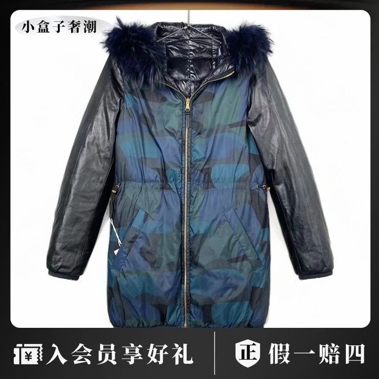 LouisVuitton/路易威登mx0226 毛领双面羽绒服 34码