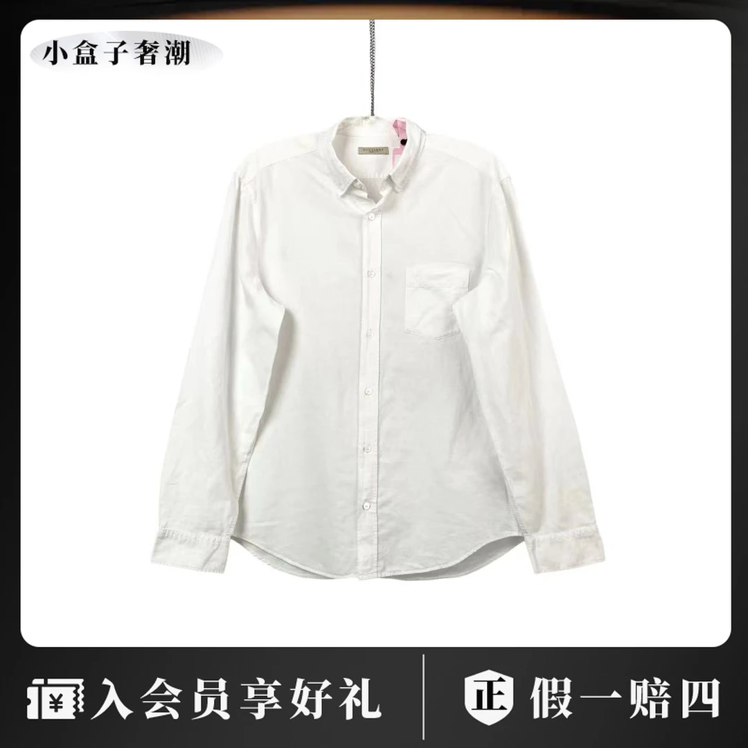 BURBERRY/博柏利 23259 战马刺绣衬衫 M码 市场价4500 95新