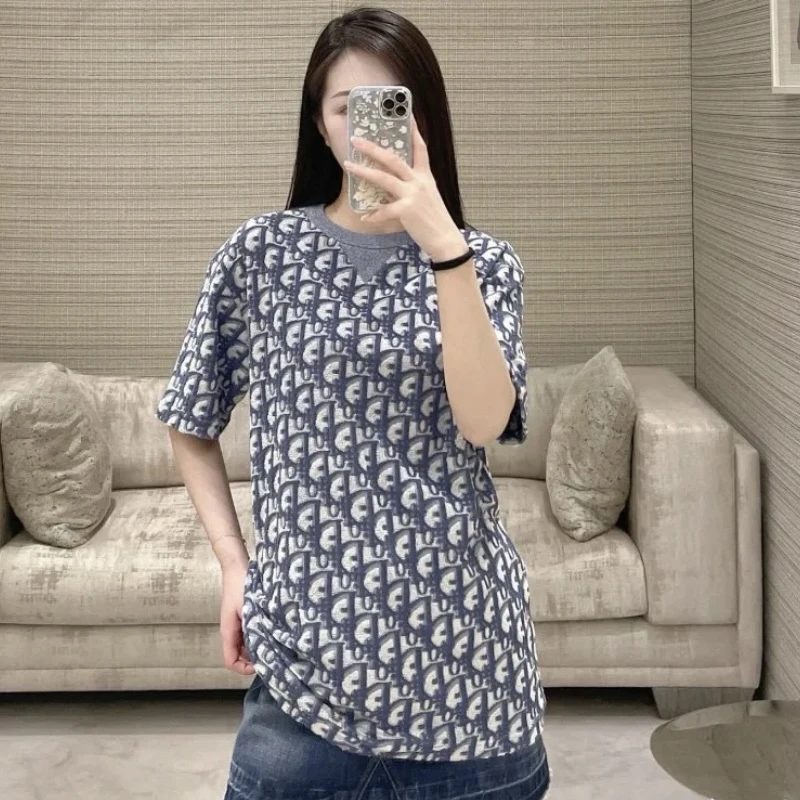 DIOR/迪奥 yy0043 老花满印短袖 xxl码 9500 95新