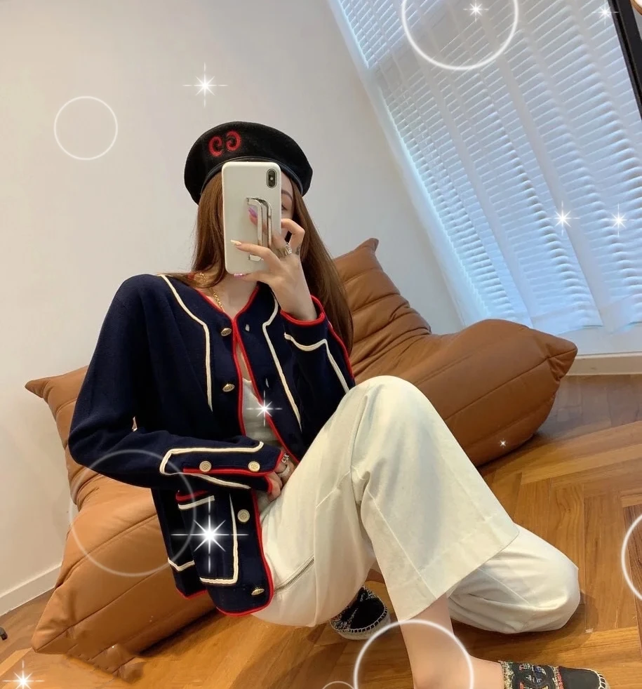 GUCCI/古驰 16508 双G金扣外套 s码 19200 99新