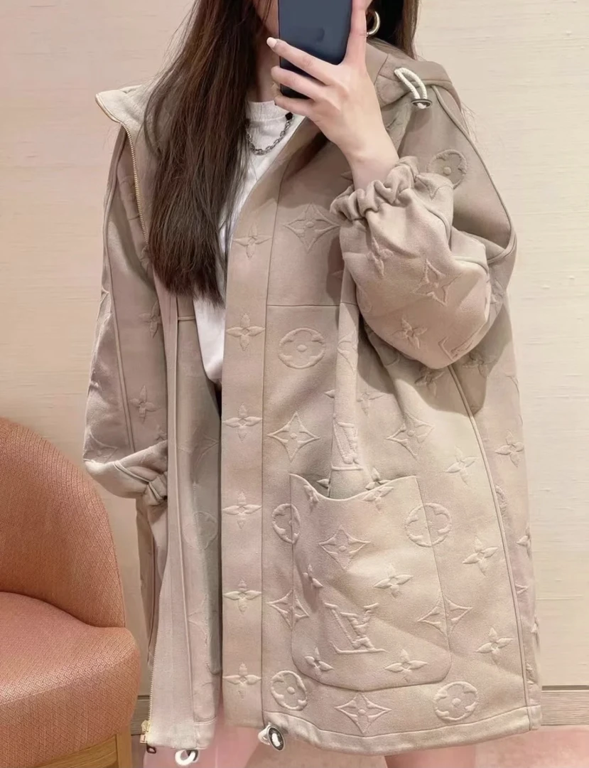 95新 LouisVuitton/路易威登  13393 提花大衣 L码  95新