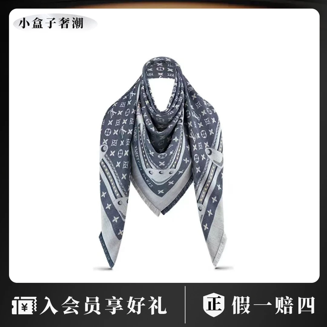 LouisVuitton/路易威登dd0565 lv 老花满印围巾 均码