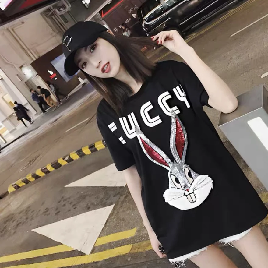 GUCCI/古驰dd0580 兔子短袖 xs码