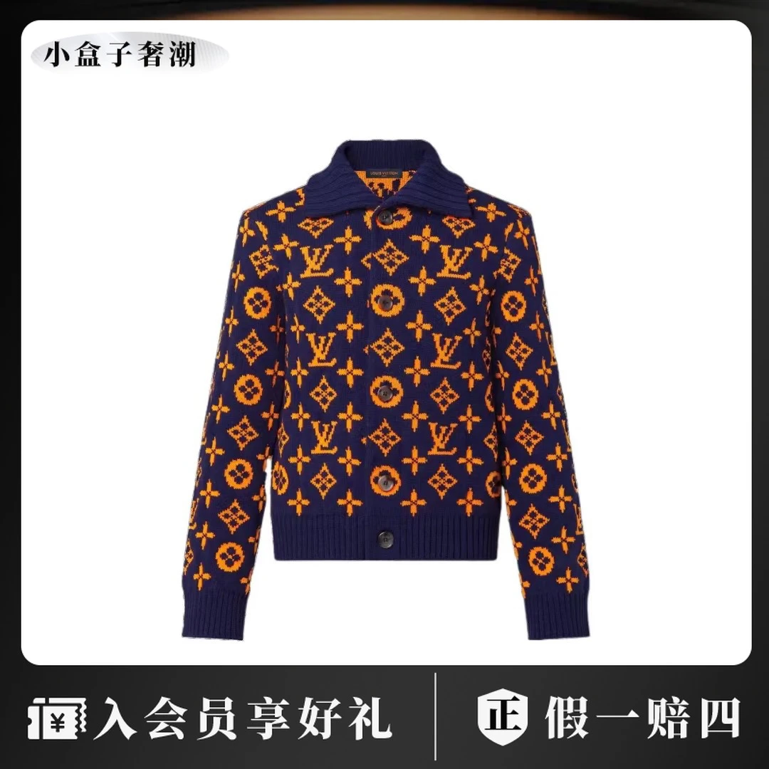LouisVuitton/路易威登dd0510  满印针织外套 xs码