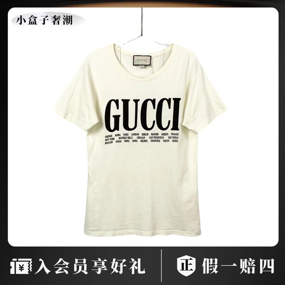 95新 GUCCI/古驰 GUCCI/古驰 kb0020 城市限定短袖 S码