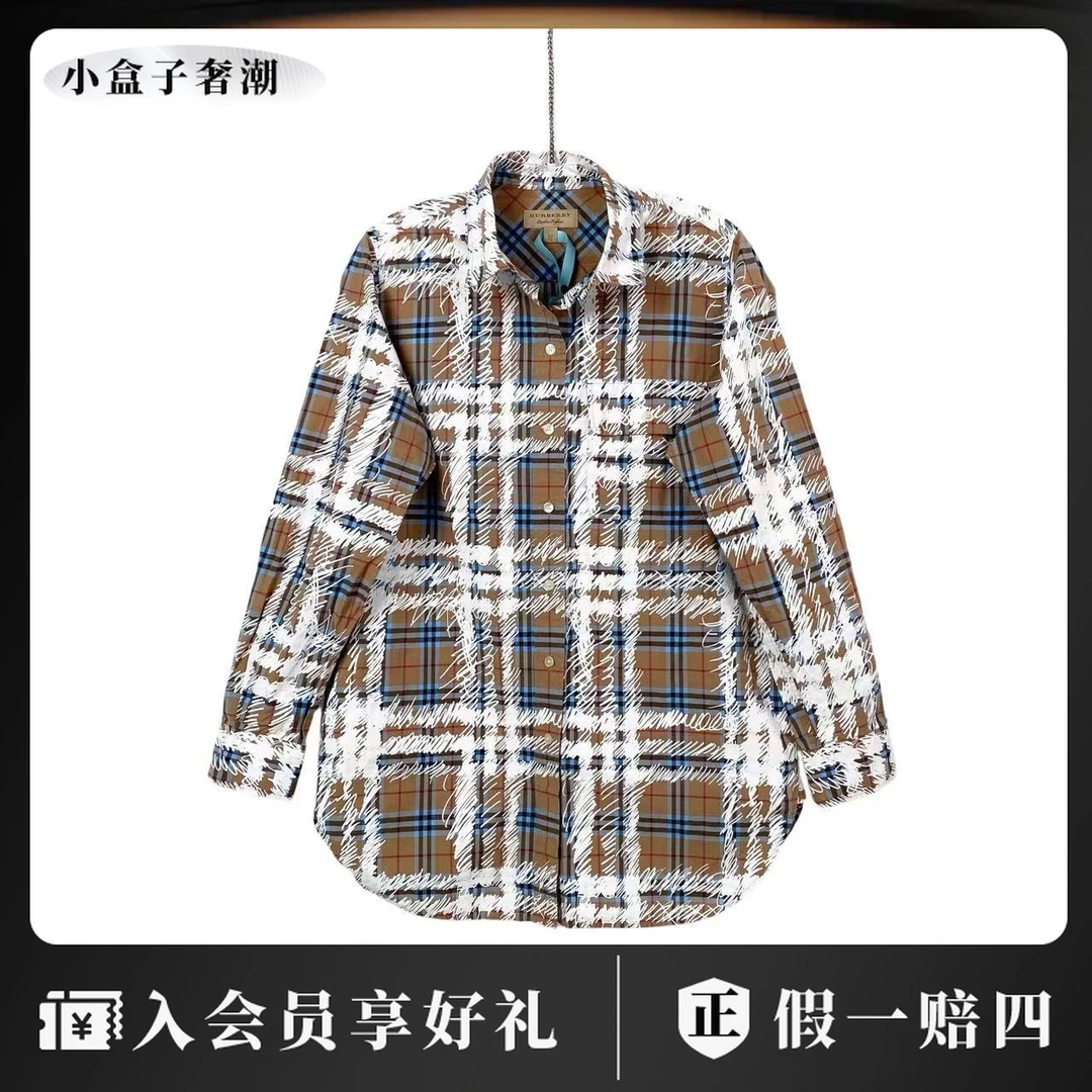 BURBERRY/博柏利 wc0113 涂鸦衬衫 42码 4700 95新