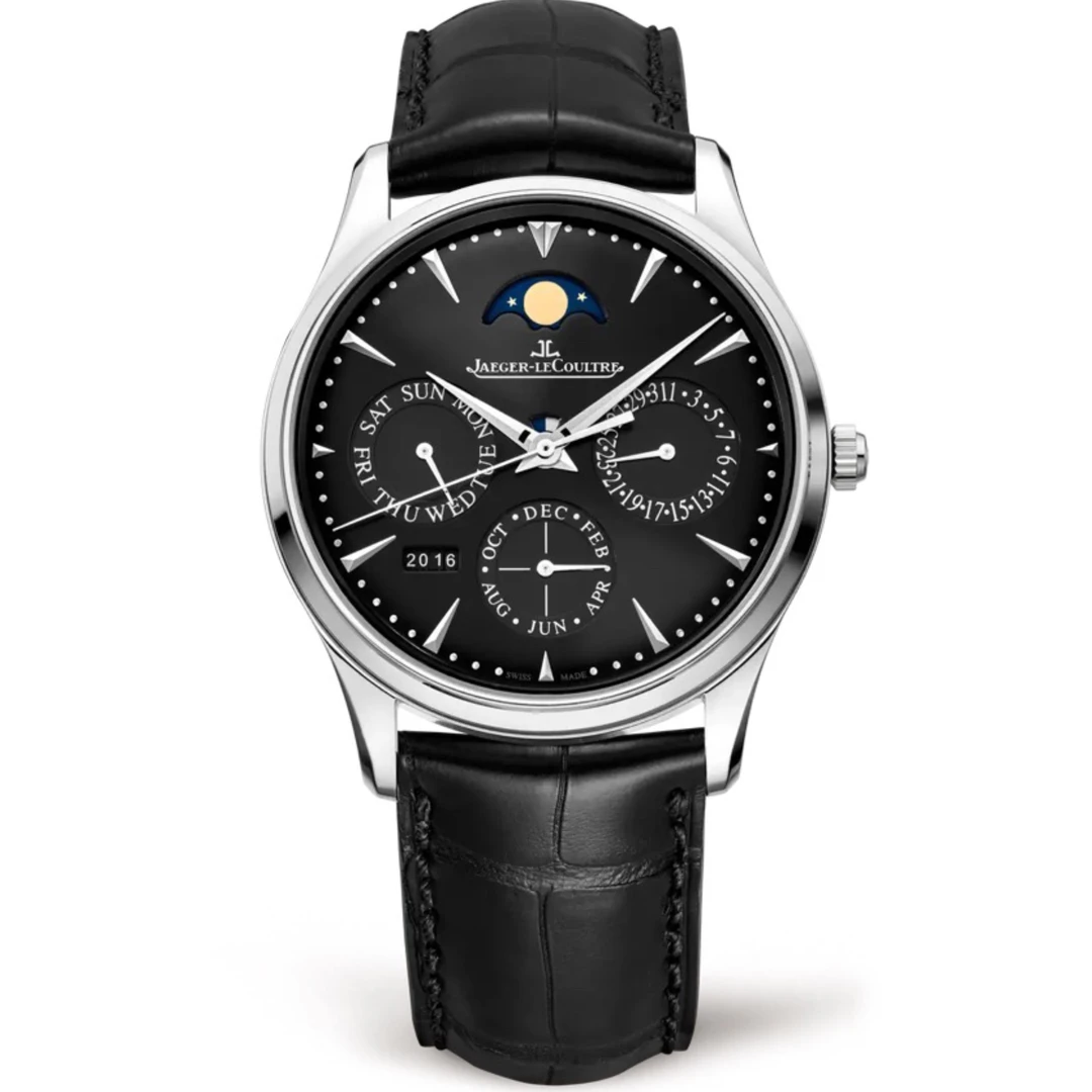 95新 Jaeger-LeCoultre/积家 超薄大师系列Q1308470 19年全套