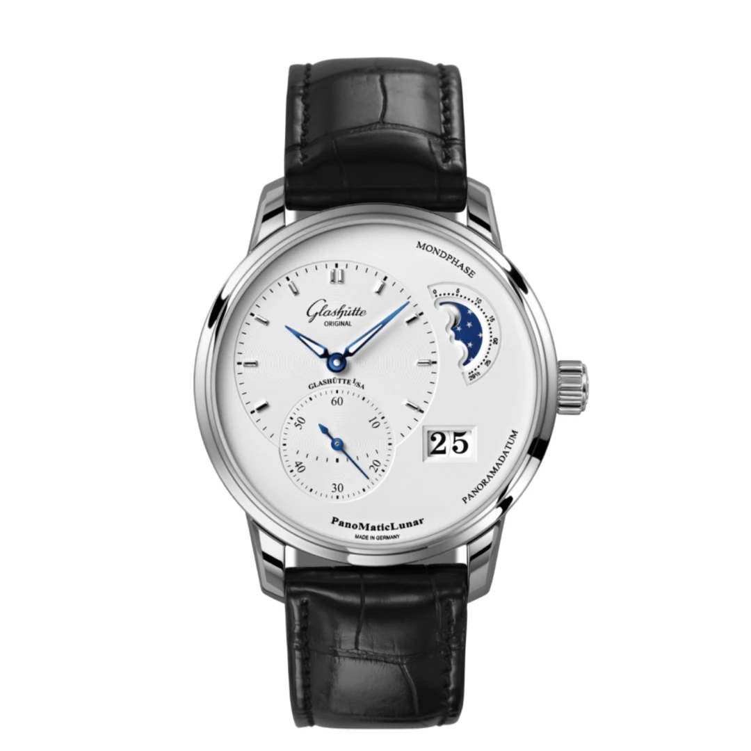 99新 Glashutte/格拉苏蒂 偏心系列1-90-02-42-32-61