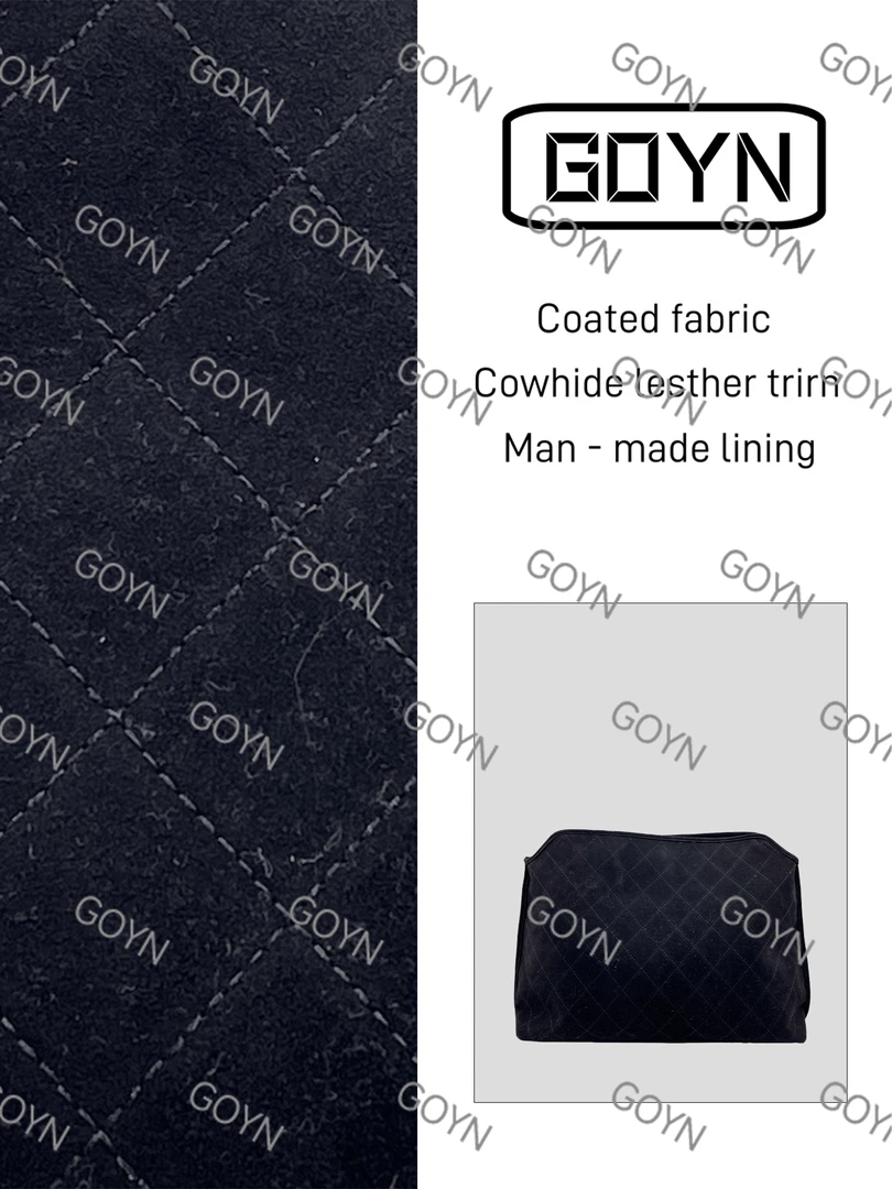 GOYN手工真皮女包想  0342  黑色  38cm