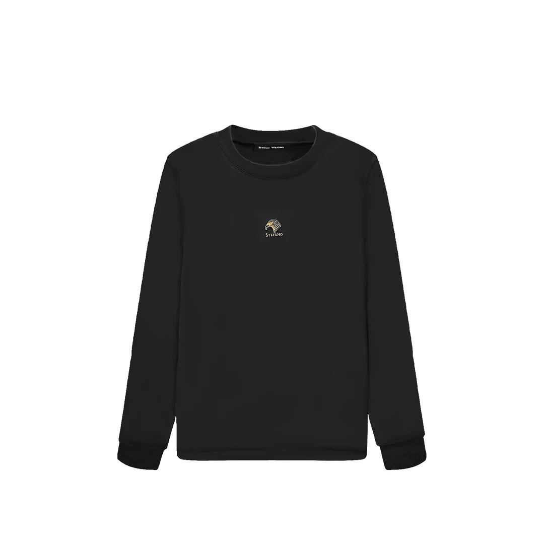 STEFANO VLONE新款简约时尚休闲百搭圆领男士长袖T恤8236473562