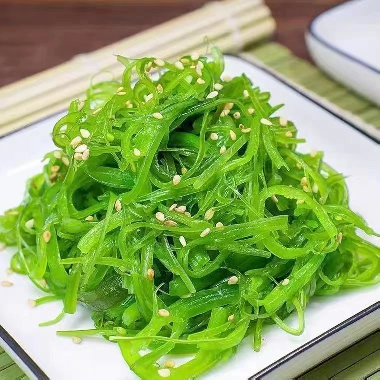 裙带菜酸甜梗丝酸甜裙带菜梗丝即食下饭下酒菜海草沙拉海白菜
