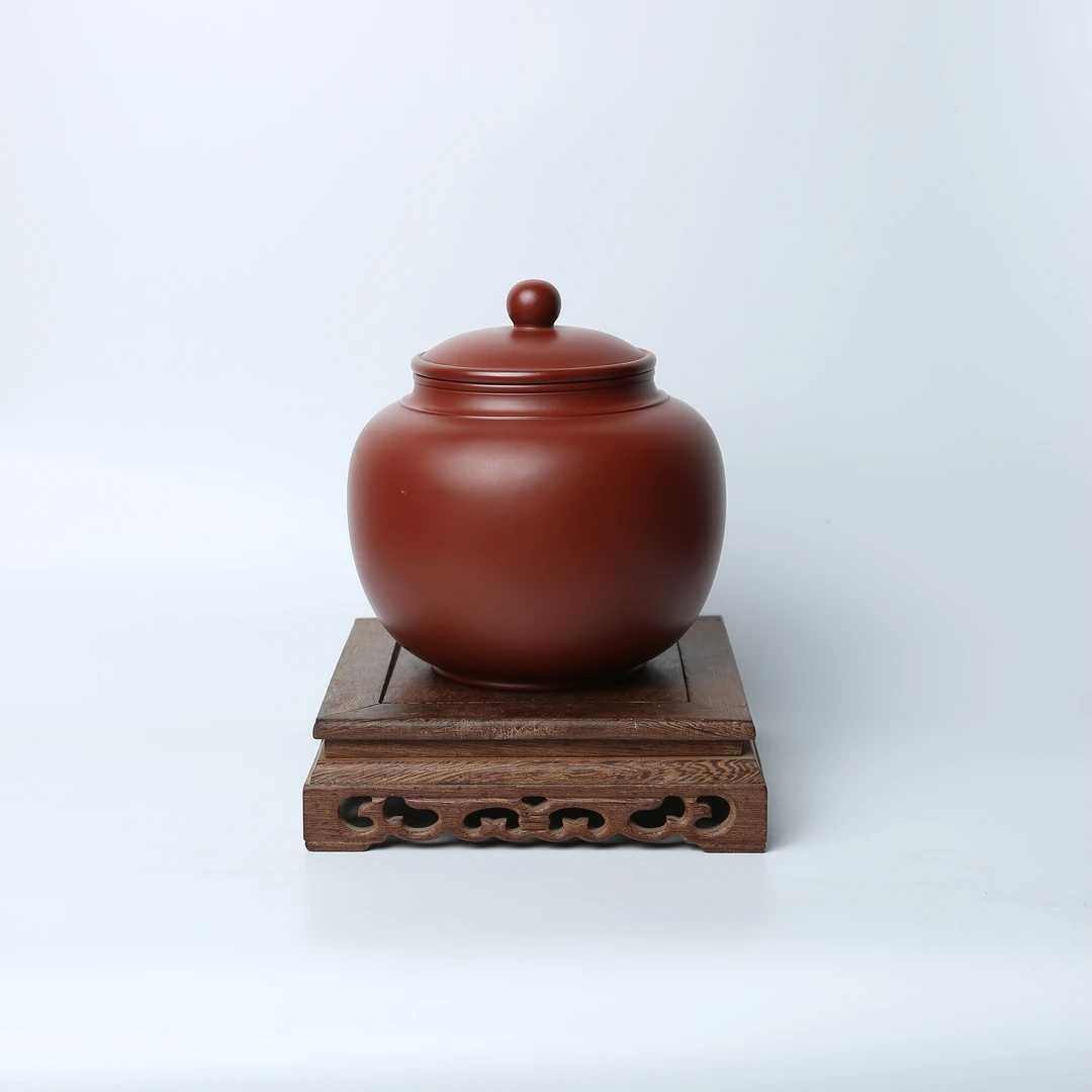 121 圆大头 【精品紫砂茶叶罐】精品实用高档茶叶罐 家用储存茶叶罐