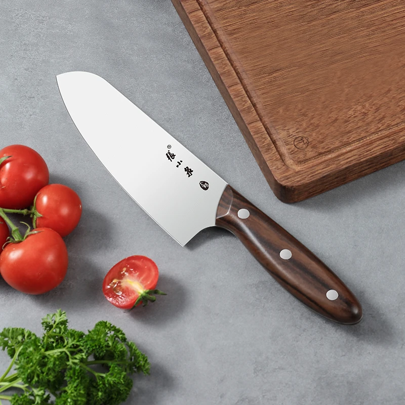 张小泉大师印 · 梨亭小厨刀切菜切肉锋利轻巧多功能厨房刀具D