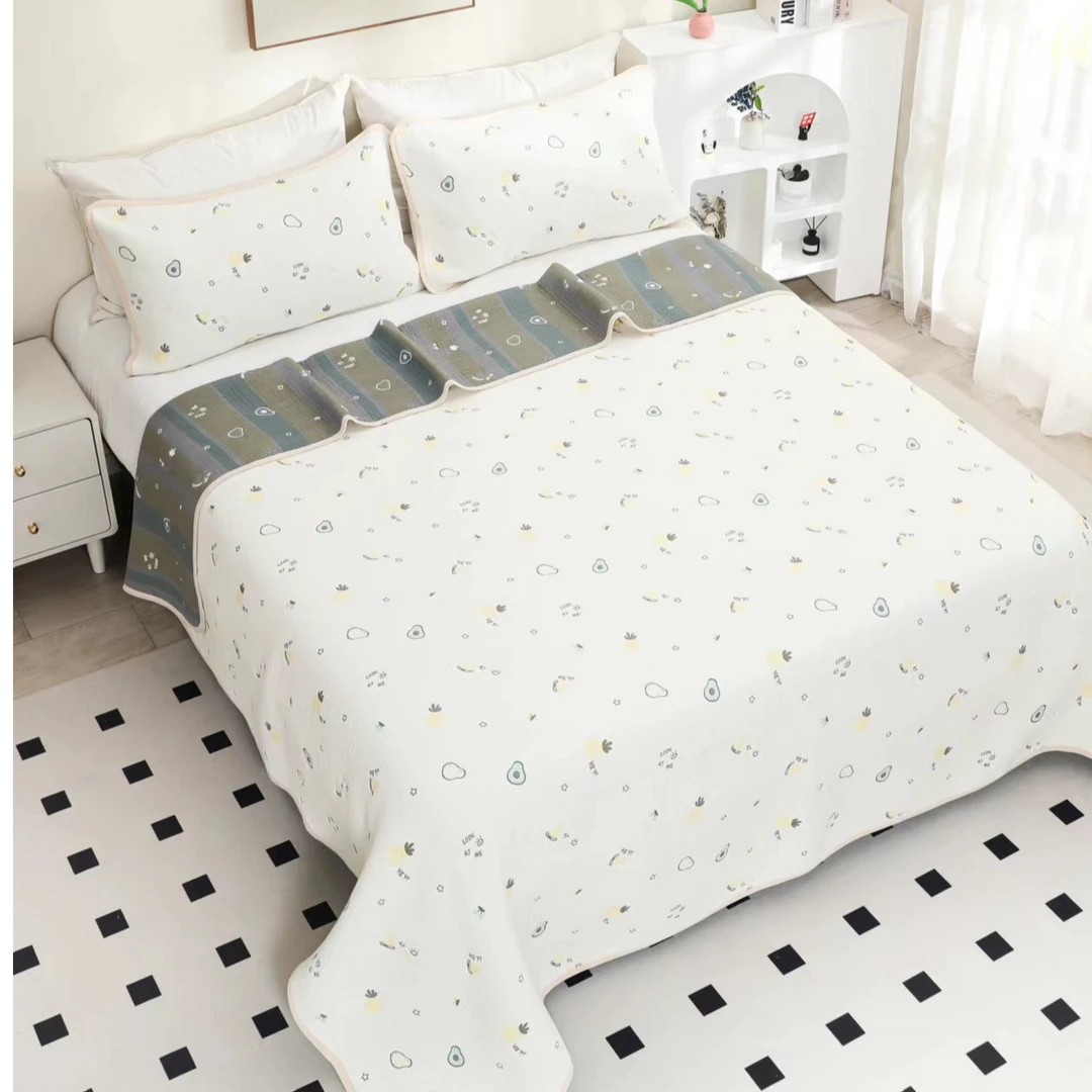 新生儿宝宝吸汗透气苎麻凉席