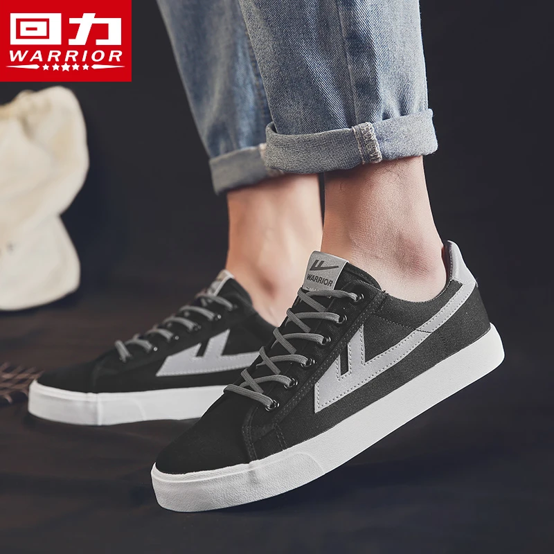 Warrior/回力男鞋帆布鞋2025春季新款低帮百搭板鞋休闲鞋子092