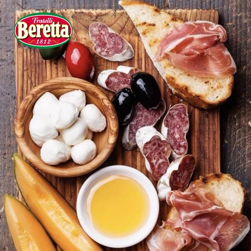Beretta美多萨拉米Salametto_Cacciatorino 250g西餐披萨烘培即食