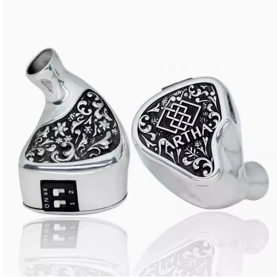 95新   Flipears 亚法银Artha Argentum旗舰动铁HiFi耳塞有线耳机