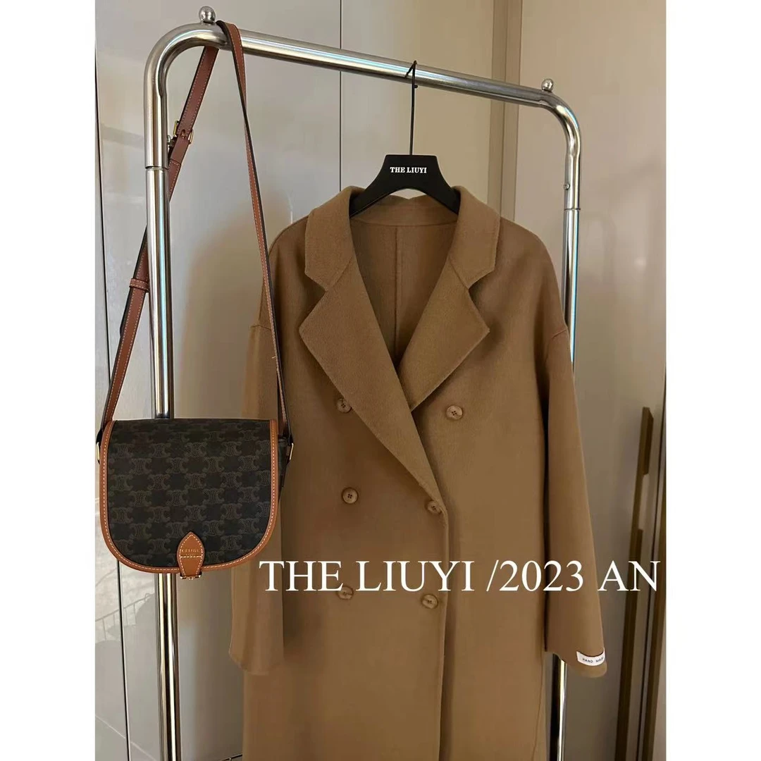 【LIUYI】双面尼羊毛大衣38124