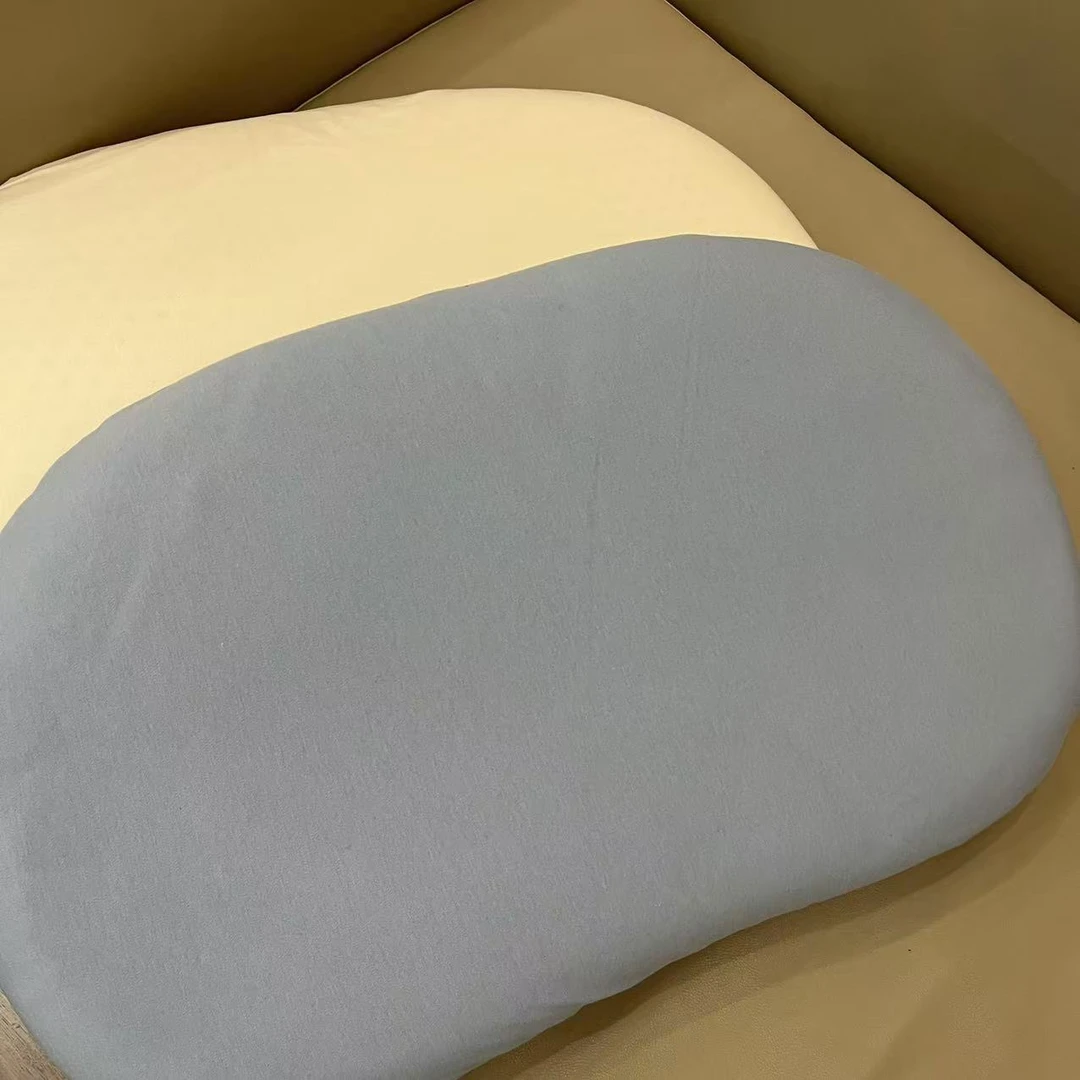 1-525-一款三色乳胶布丁枕可拆洗枕头~围巾24