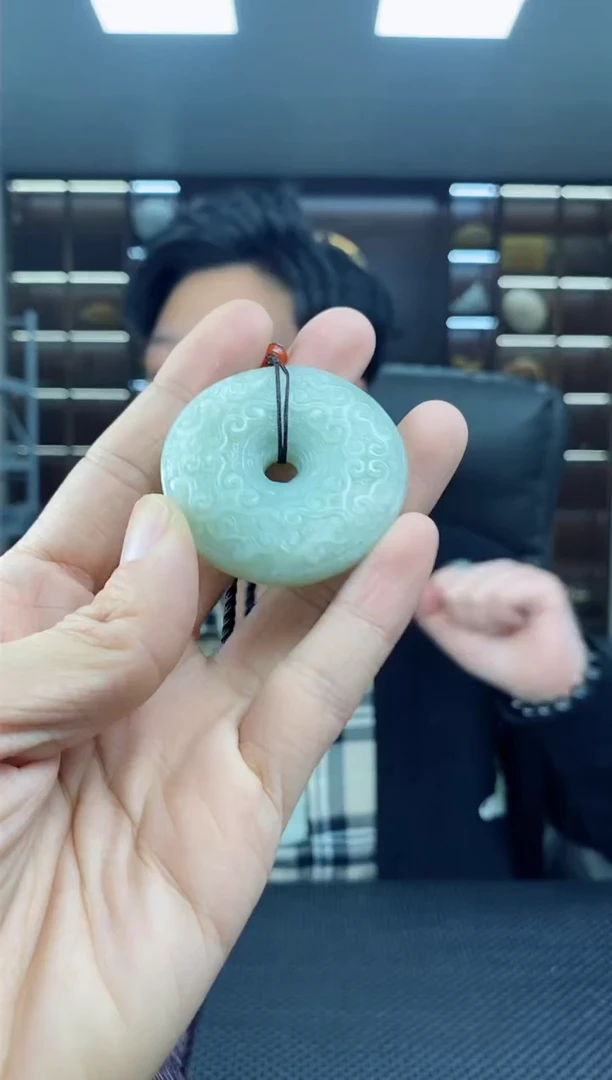【闪购商品】和田玉颈饰未镶嵌平安扣吊牌(清货拍一发一有棉)