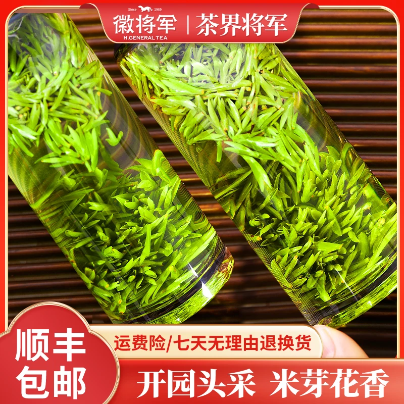 徽将军茶府|B72明前兰香米芽毛峰25新茶茶叶500g/250g高山茶绿茶