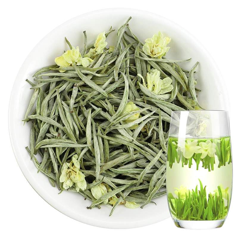 徽将军茉莉花茶浓香型茉莉雀舌新茶高山明前特级茶叶浓香耐泡