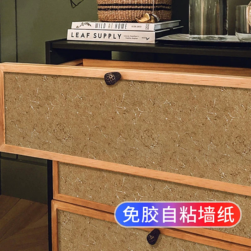 美式自粘贴纸衣橱柜门旧家具衣柜鞋柜子翻新美化厨房改造遮丑改色