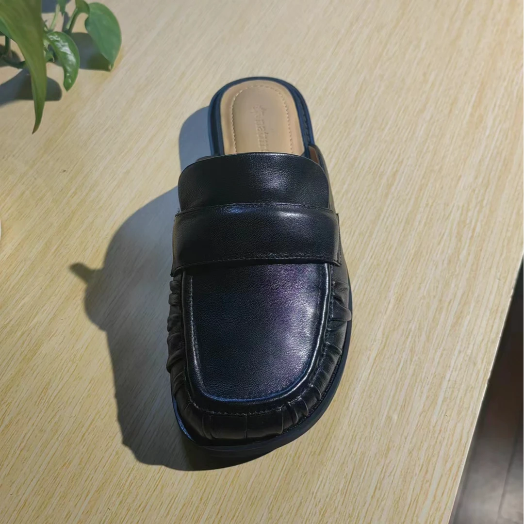 NS舒适百搭复古包头鞋