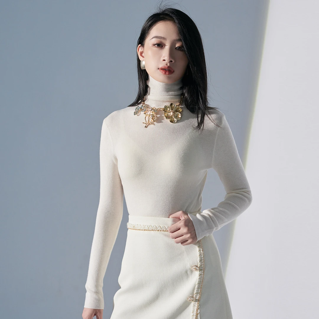 【下架】EVA OUXIU/伊华欧秀羊毛衫35WZM4140