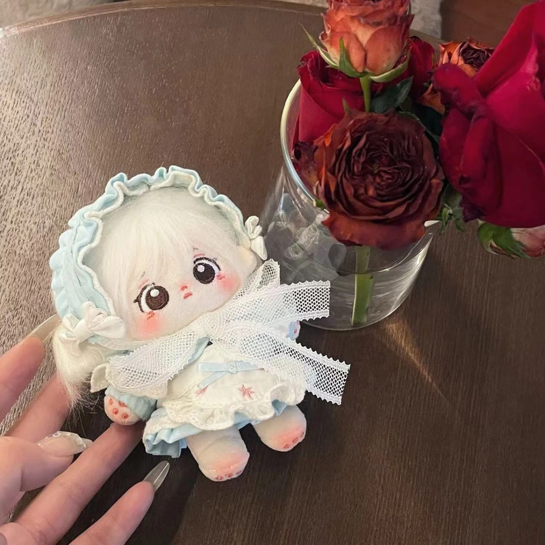 可爱10cm棉花娃娃奶汪/喵叽无属性炸毛裸娃可爱棉花女娃正常体