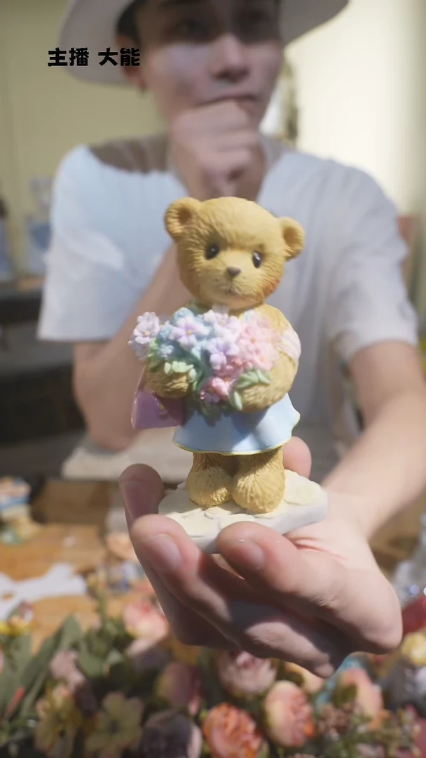 【闪购商品】微瑕高端树脂陶瓷摆件G265