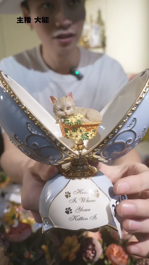 【闪购商品】微瑕高端树脂陶瓷摆件G519