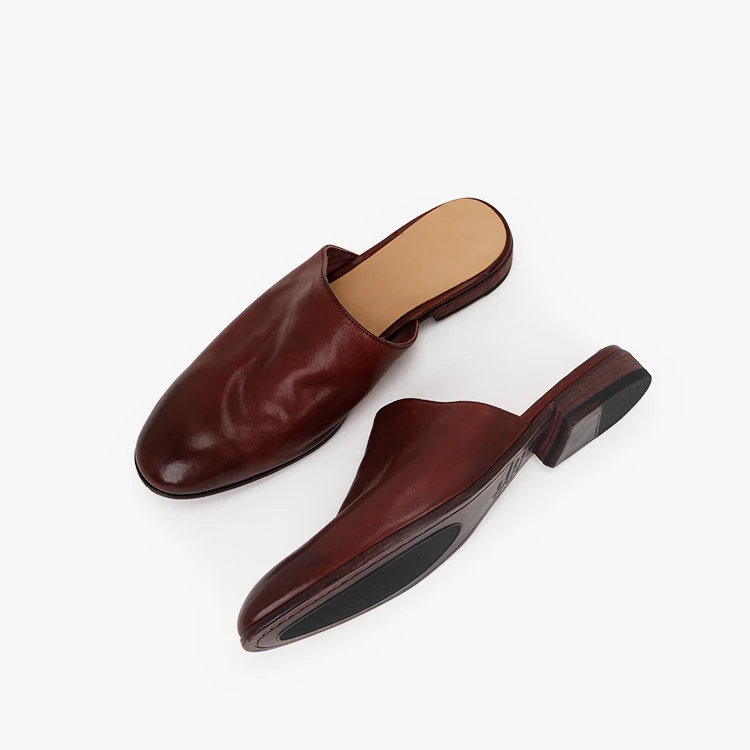 高端拖鞋2024新款女夏外穿包头软面防滑女士半拖鞋旅行拖鞋