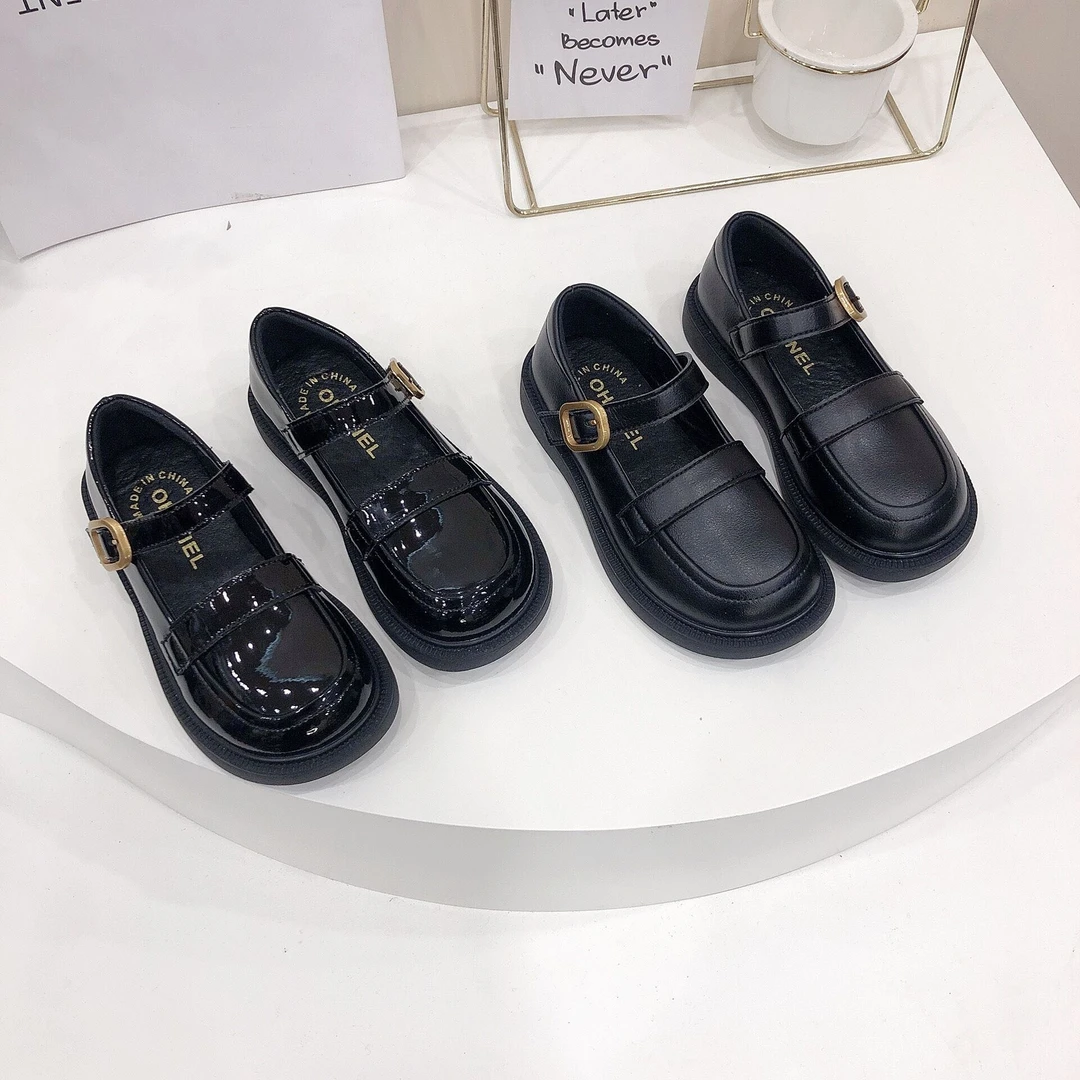 202女童小皮鞋2025春秋季新款时尚儿童英伦风小女孩小鞋单鞋