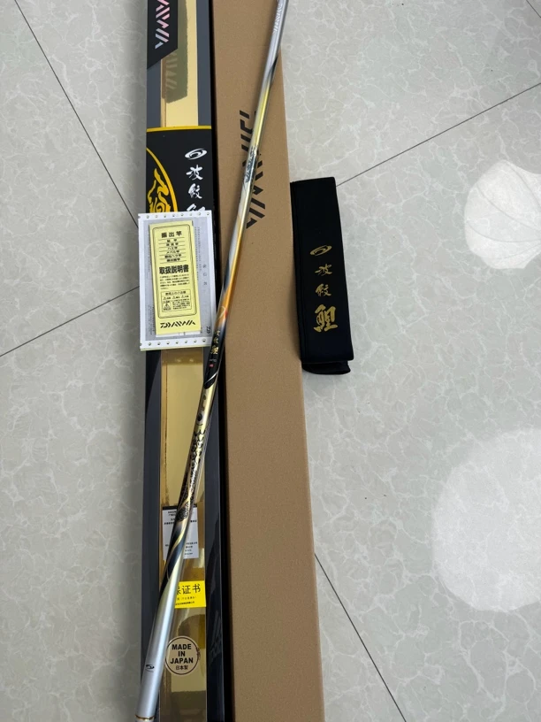 进口日产金鲤高碳台钓竿5.5H28偏19调超轻硬高端大综合鱼竿