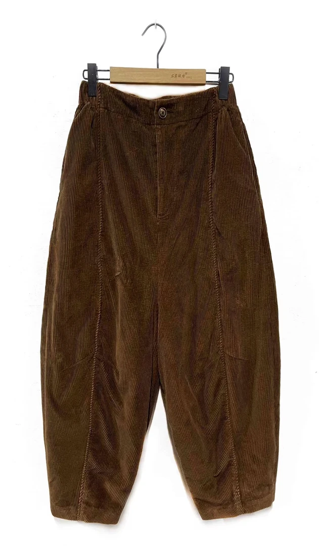 左岸迷香泥黄色裤子