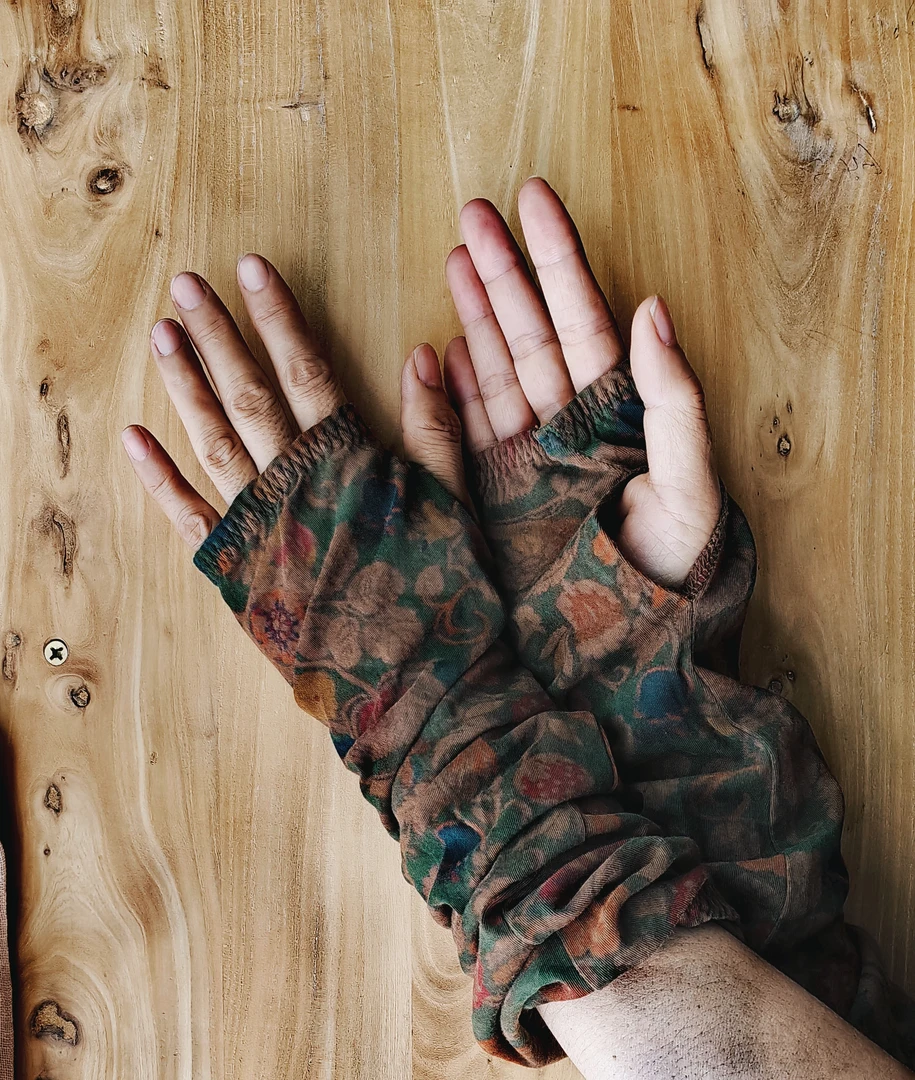 左岸迷香美翠花袖套