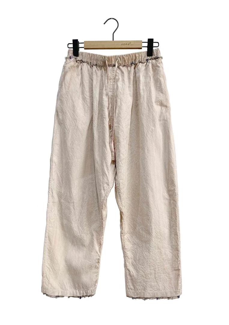 左岸迷香植物染裤子