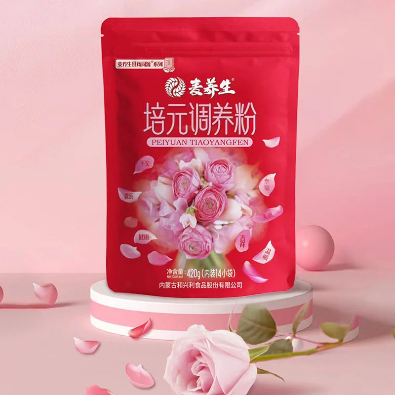麦养生培元调养粉即食代餐独立小包装420g