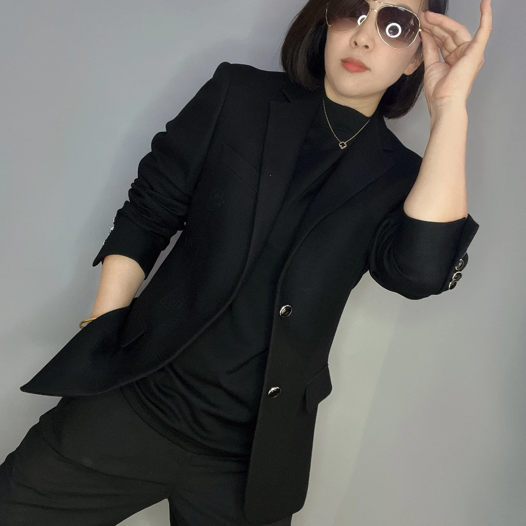 新品欧货轻奢休闲简约大气男士高品质西装