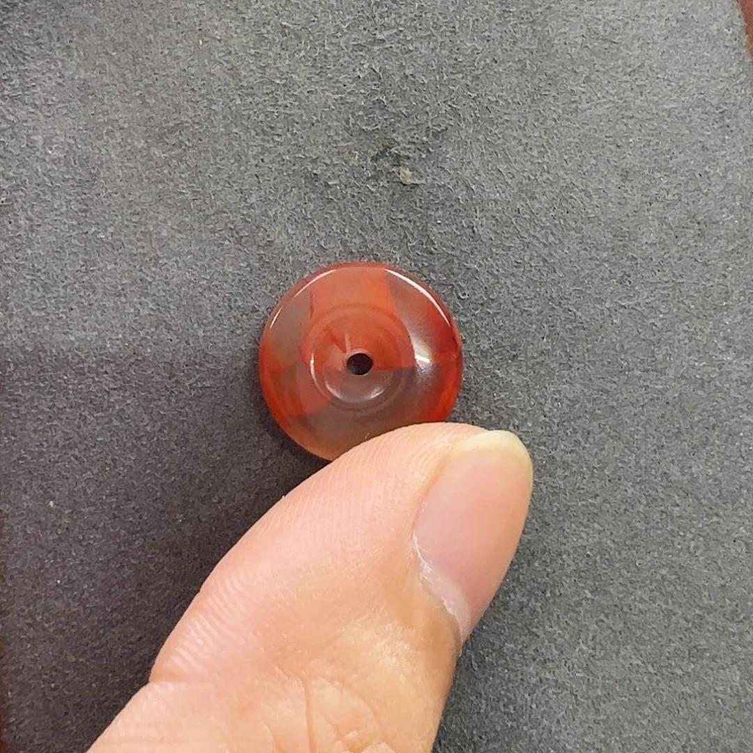 南红玛瑙单珠未镶嵌