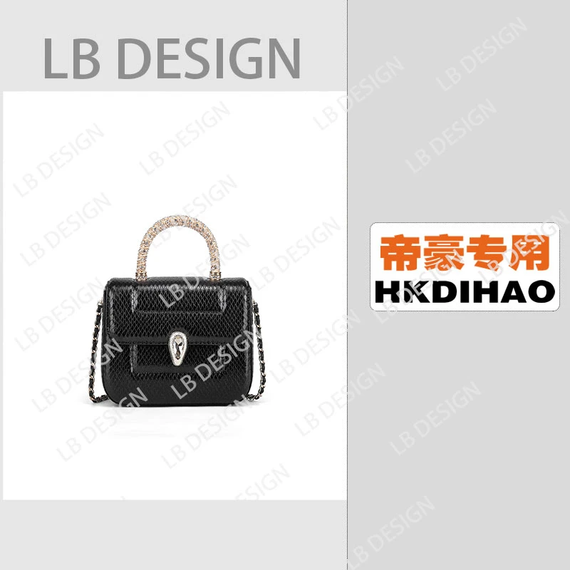 LB DESIGN【3985黑】欧美高端2024女神时尚百搭包包